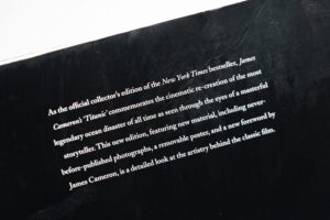 Titanic Book - James Cameron - Image 8
