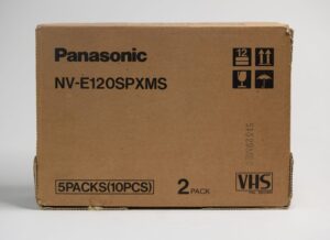 9 Blank Panasonic VHS Tapes / 1992 - Image 8