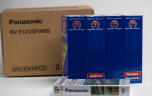 9 Blank Panasonic VHS Tapes / 1992 - Image 12