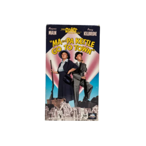 Ma and Pa Kettle Go to Town / 1994 - VHS