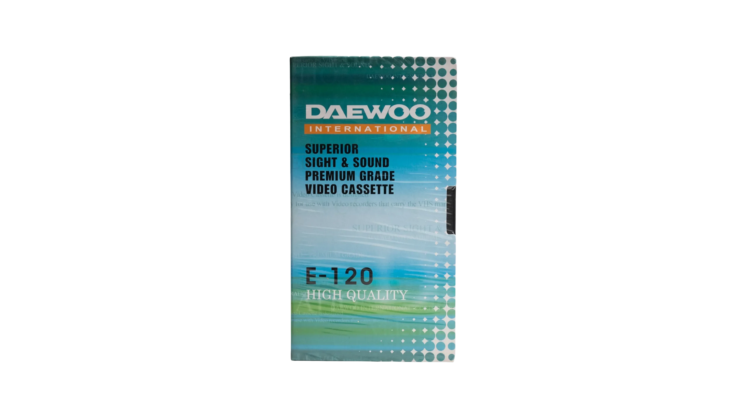DSC03309 Daewoo VHS Blank Tape E120 - Image 1