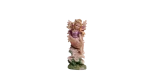 A Young Girl Resin Figurine Statue
