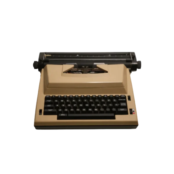 Electric Typewriter Beige