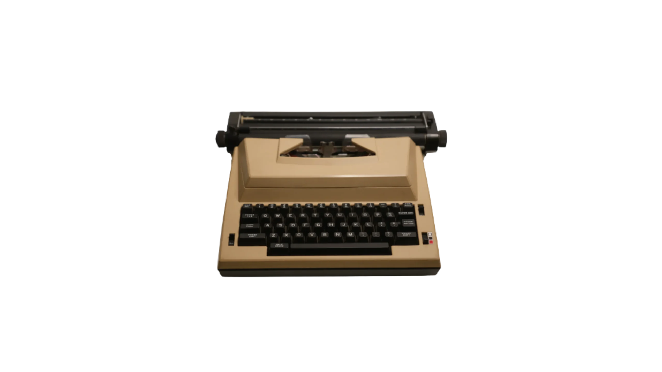 54wuuwu1 Electric Typewriter Beige - Image 1
