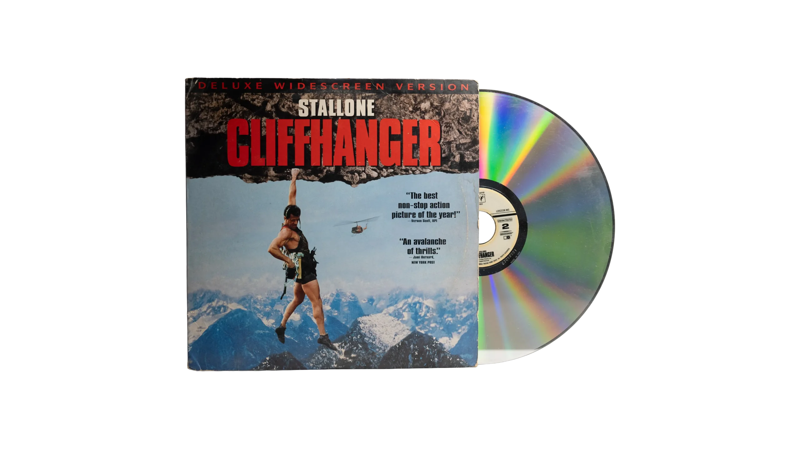 DSC02706 Cliffhanger Laser Disc / 1993 - Image 1