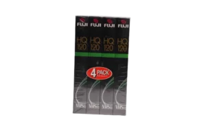 FUJI HQ 120 VHS Blank Videotapes 4 Pack - Image 2
