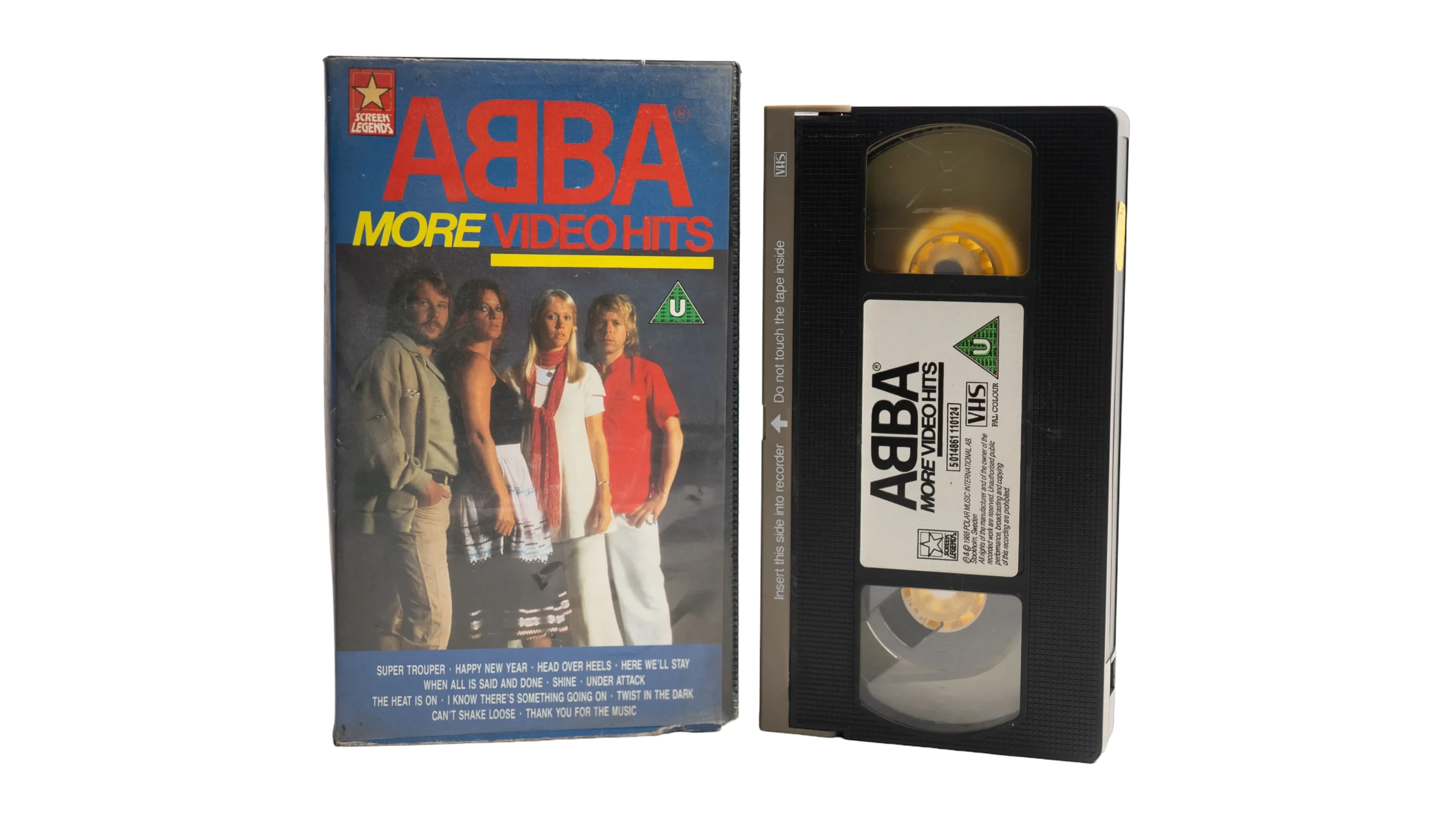 DSC03005 ABBA More Videohits VHS Movie 1988 - Image 1