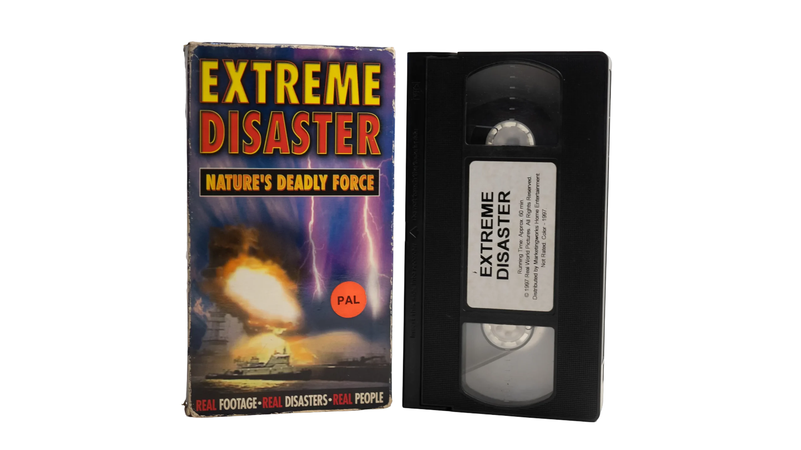 DSC03015 Nature's Deadly Force Extreme Disaster VHS - Image 1