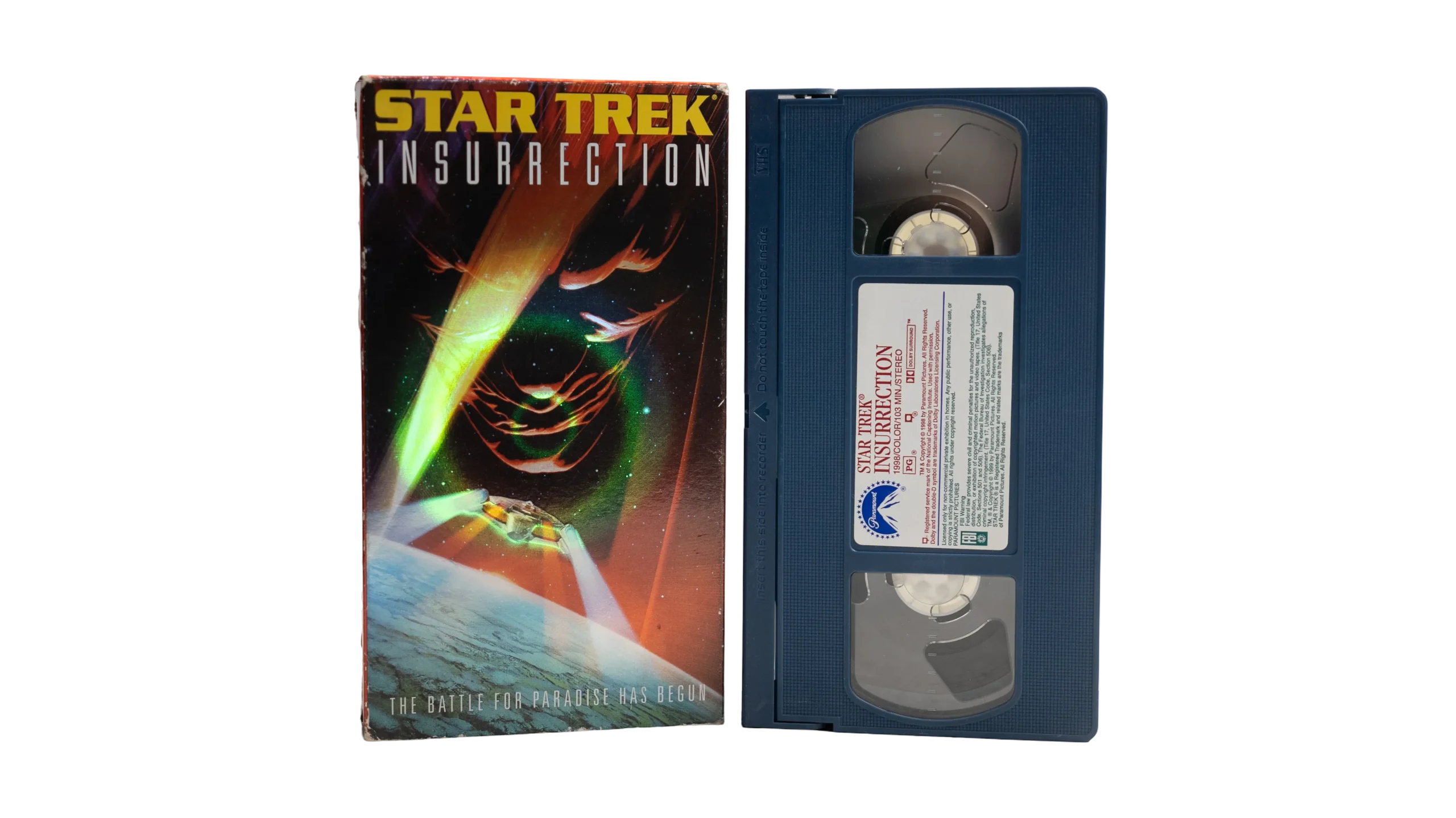 DSC03019 Star Trek: Insurrection VHS - Image 1