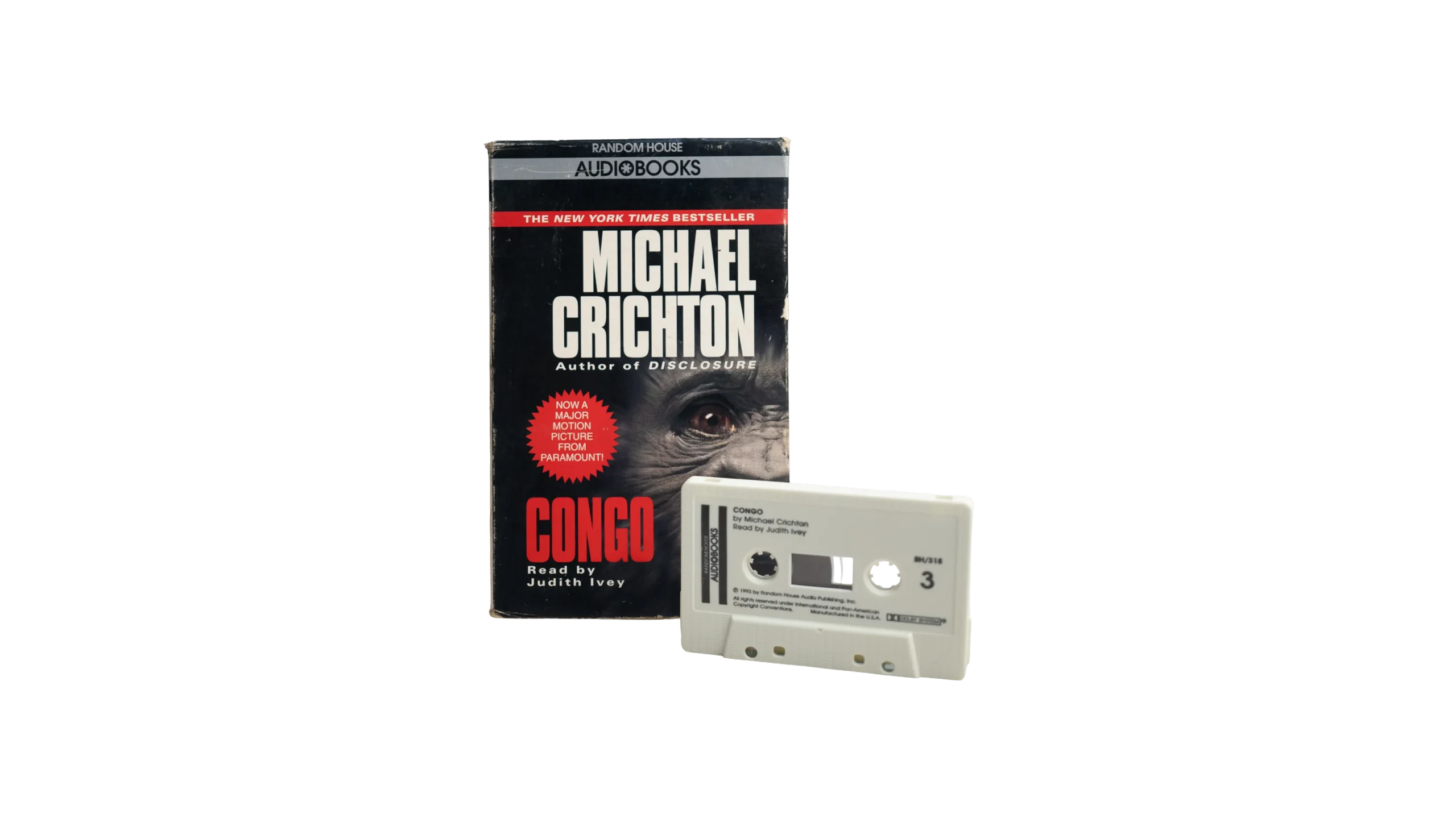 DSC03430 Michael Crichton Congo Audiobook / 1993 - Image 1