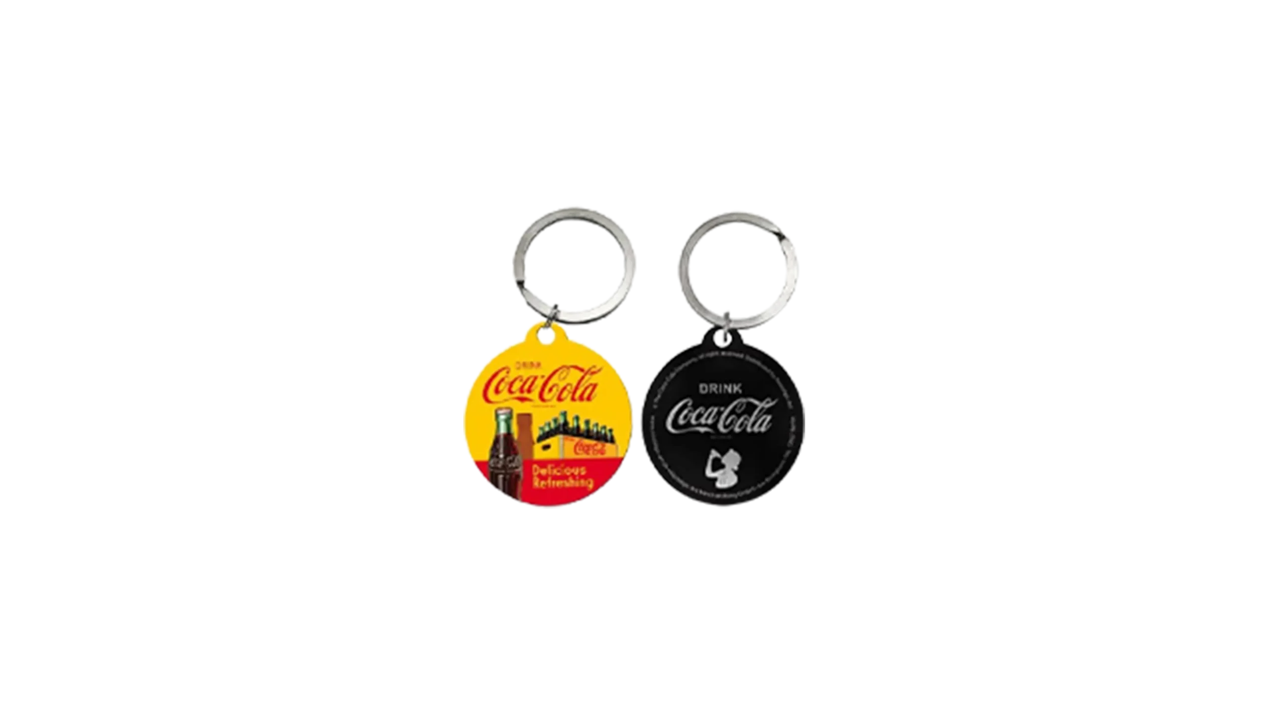 DSC031308 Coca-Cola Nostalgic Keychain - Image 1