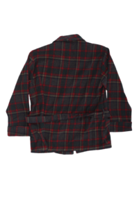 Wool Plaid Night Robe - Image 8
