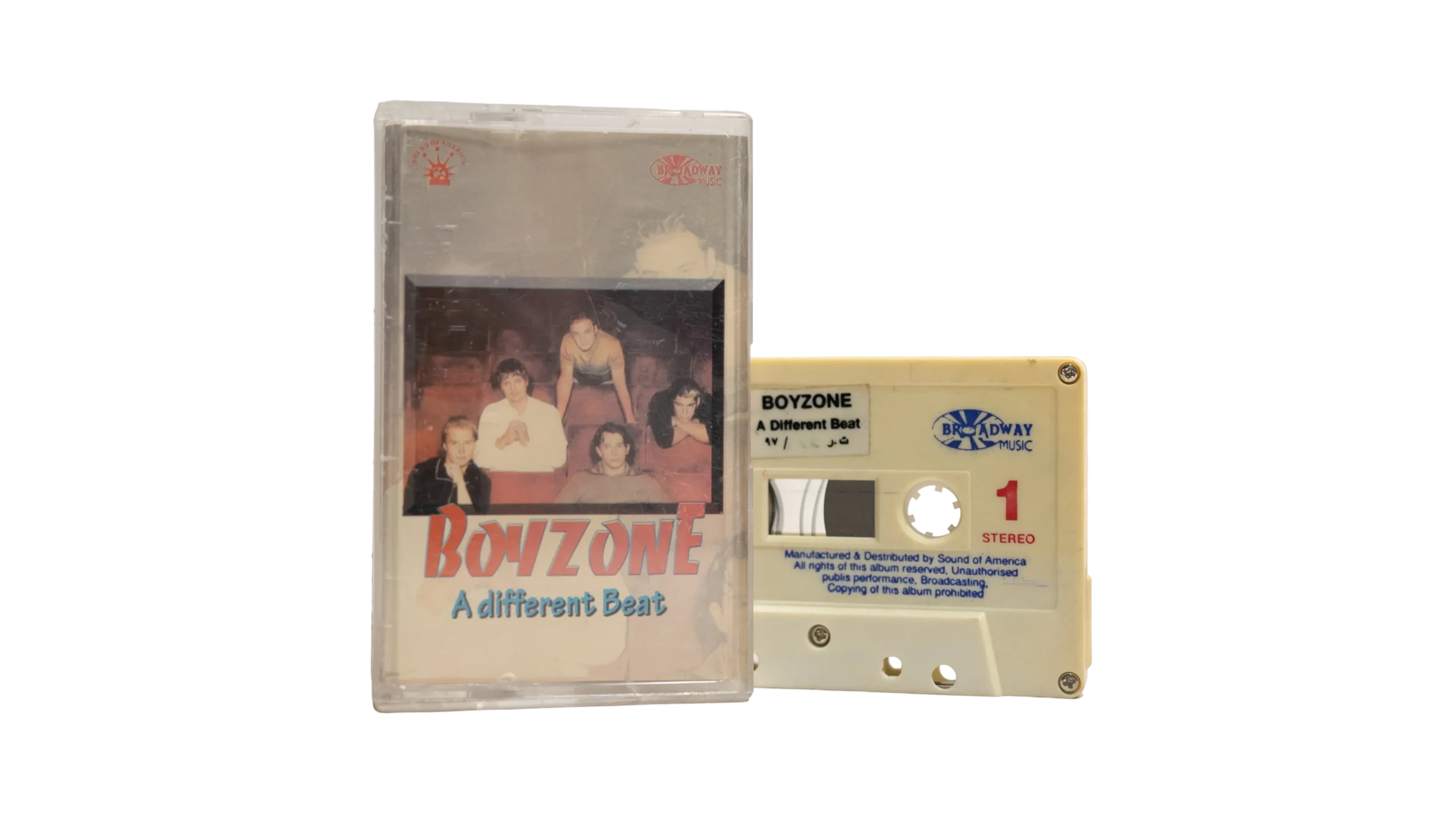 DSC02863 Boyzone A Different Beat Cassette Tape - Image 1