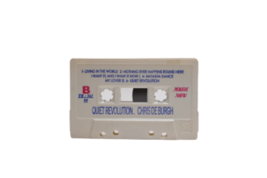 Chris De Burgh Quiet Revolution Cassette Tape - Image 5