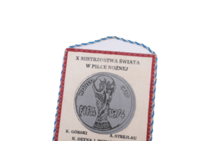 1974 World-Cup Poland Match Pennant - Image 2