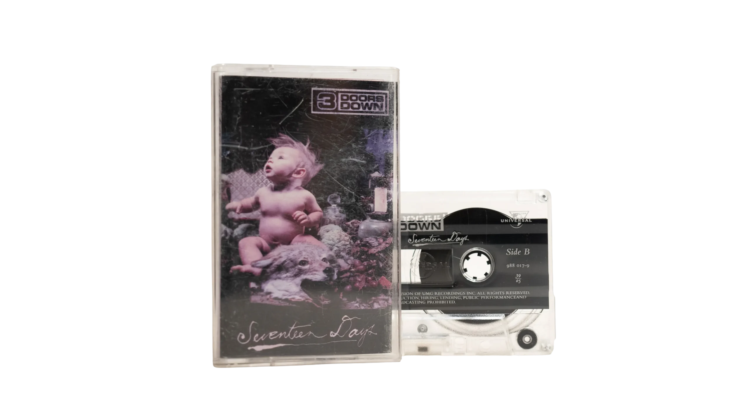 DSC02860 3 Doors Down Seventeen Days Cassette Tape 2005 - Image 1