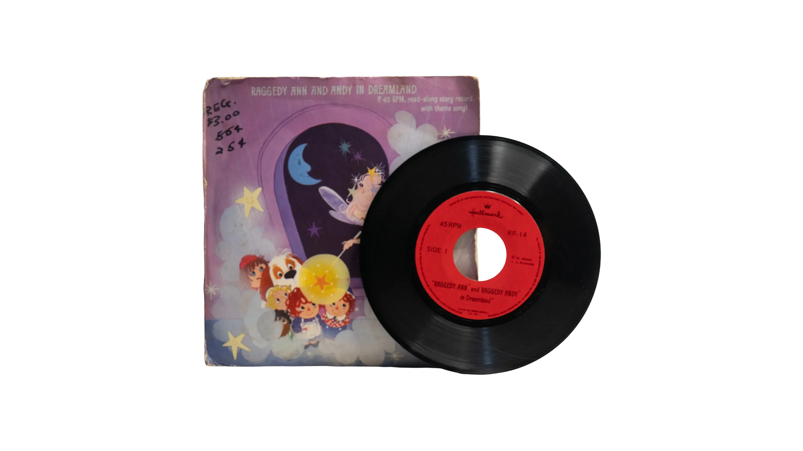 DSC02691 Raggedy Ann and Andy In Dreamland 7' Vinyl - Image 1