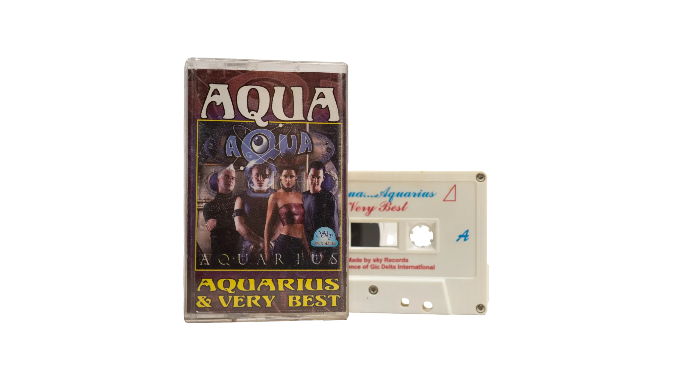 DSC02855 Aqua Aquarius Cassette Tape 2000 - Image 1