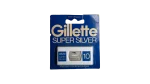 10X Gillette Super Silver Razor Blades