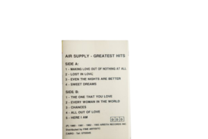 Air Supply Greatest Hits Cassette Tape - Image 6
