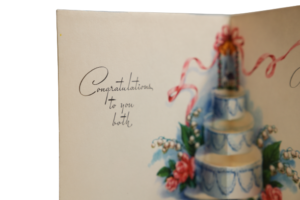 Wedding Gift Card 1980s - Image 5