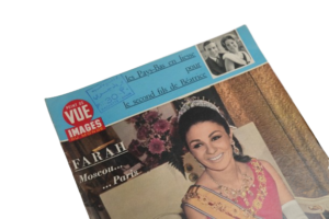 Queen Farah Pahlavi Point De Vue Magazine 1968 - Image 6