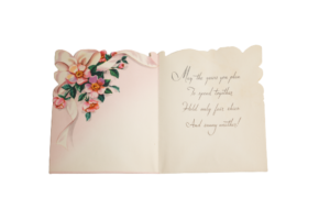 Bells & Roses Wedding Card - Image 4