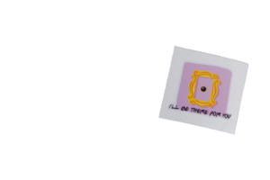 I'll Be There For You Decal Sticker - Image 3