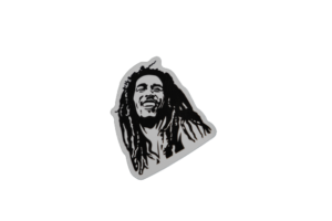 Bob Marley Sticker - Image 2