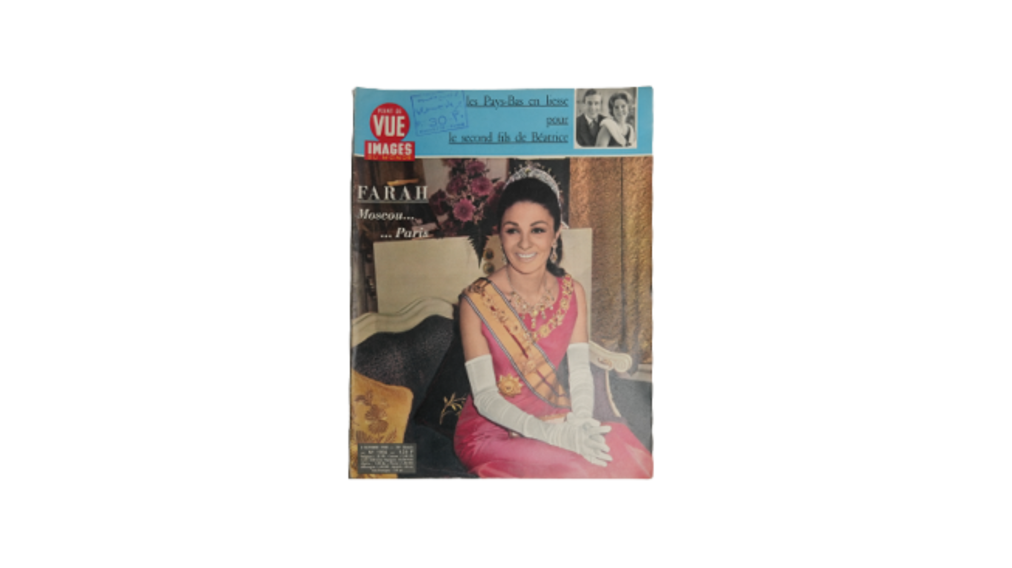 Star Trek IV (79) Queen Farah Pahlavi Point De Vue Magazine 1968 - Image 1