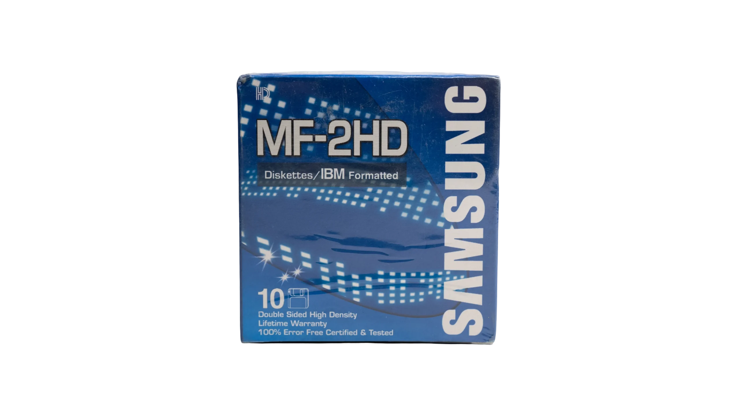 DSC02844 Samsung 10 Floppy Disks MF-2HD - Image 1
