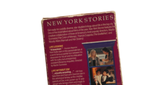 New York Stories – VHS - Image 4