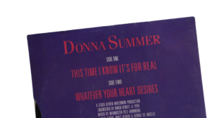 Donna Summer This Time I Know It's For Real 7″ Vinyl - Image 8