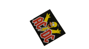 Simpsons - AC DC Sticker - Image 5