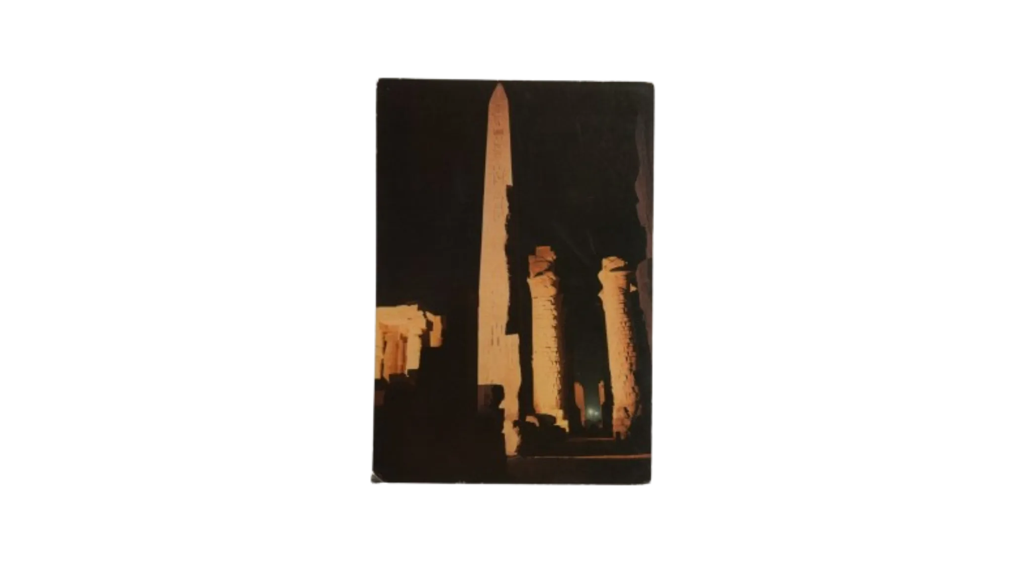 Star Trek IV (77) Karnak Temple PostCard - Image 1