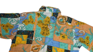 Turquoise Floral Long Sleeve Shirt - Image 12