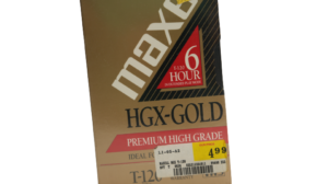 Maxell HGX-Gold T-120 VHS Tape 6 Hour - Image 4