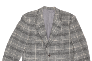 Plaid Print Blazer - Image 2