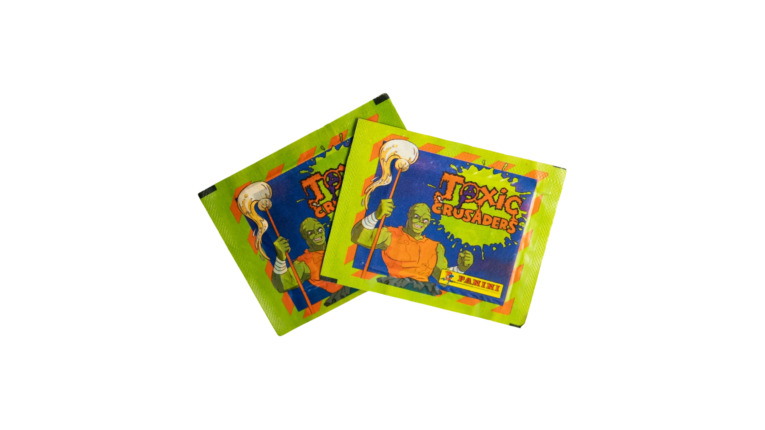 DSC03324 Toxic Crusaders Panini Sticker Packs - Image 1