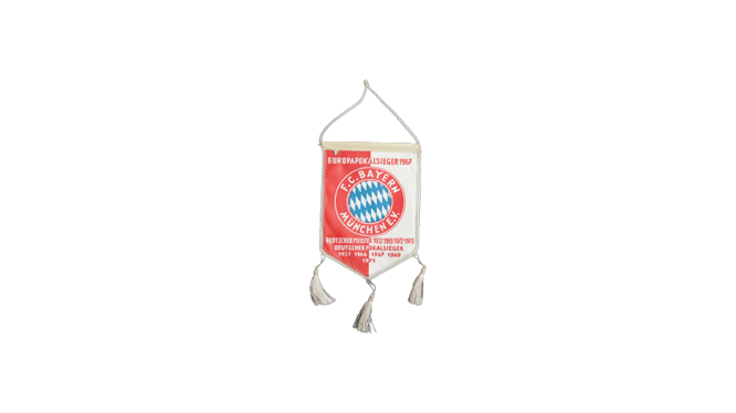 DSC05253-removebg-preview Bayern Munchen Match Pennant 1977/78 - Image 1
