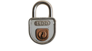 1970's Elzett 1400 Padlock - Image 3