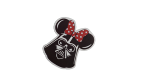 Darth Vader Mickey Ears Sticker - Image 2
