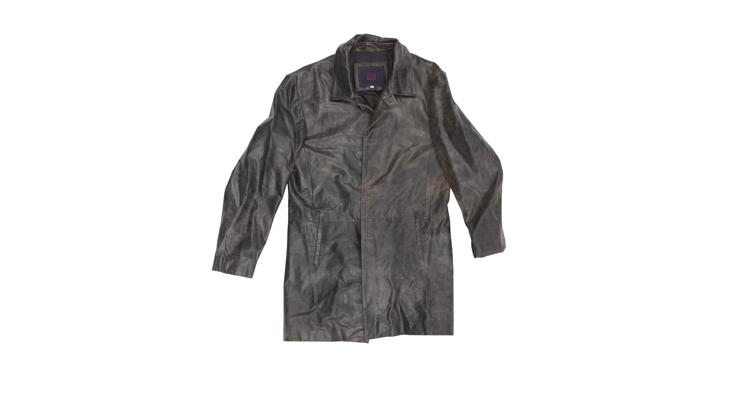 Q8 212 Leather Coat - Image 1