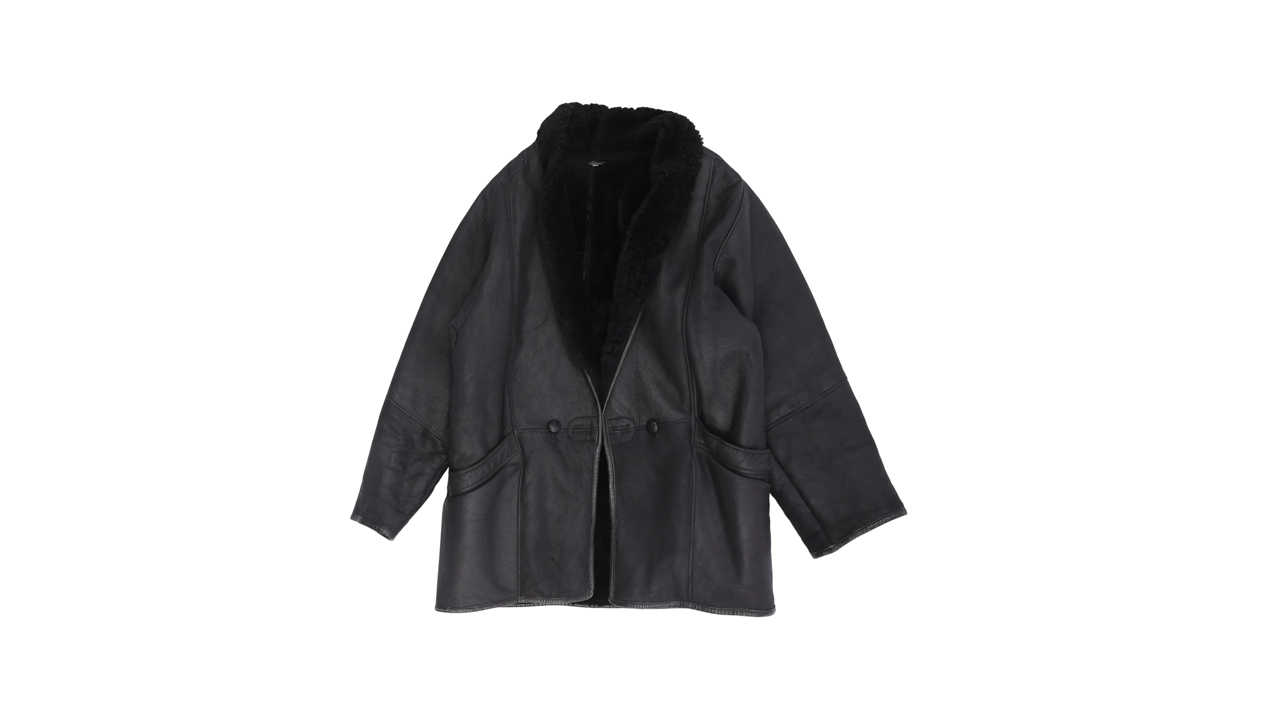 q5 Shearling Coat - Image 1