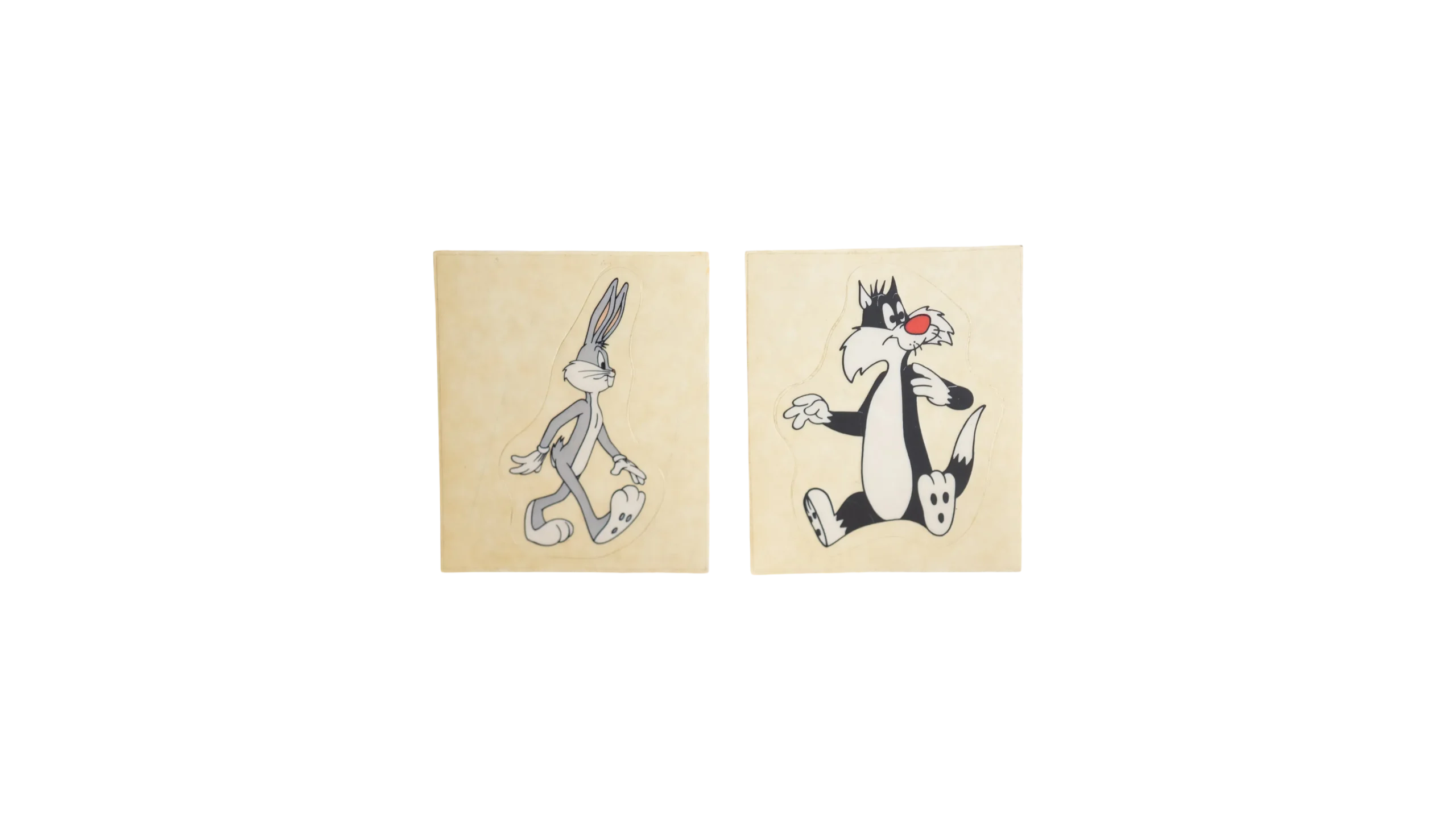 DSC03347 Bugs Bunny & Sylvester Panini Stickers - Image 1