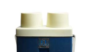 Blue Twin Flask By Wide - Image 2