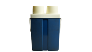 Blue Twin Flask By Wide - Image 6