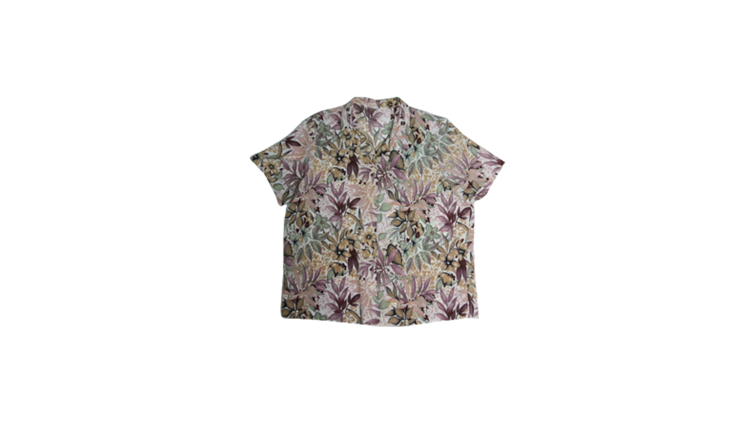 00003913189 Floral Short Sleeve Shirt - Image 1