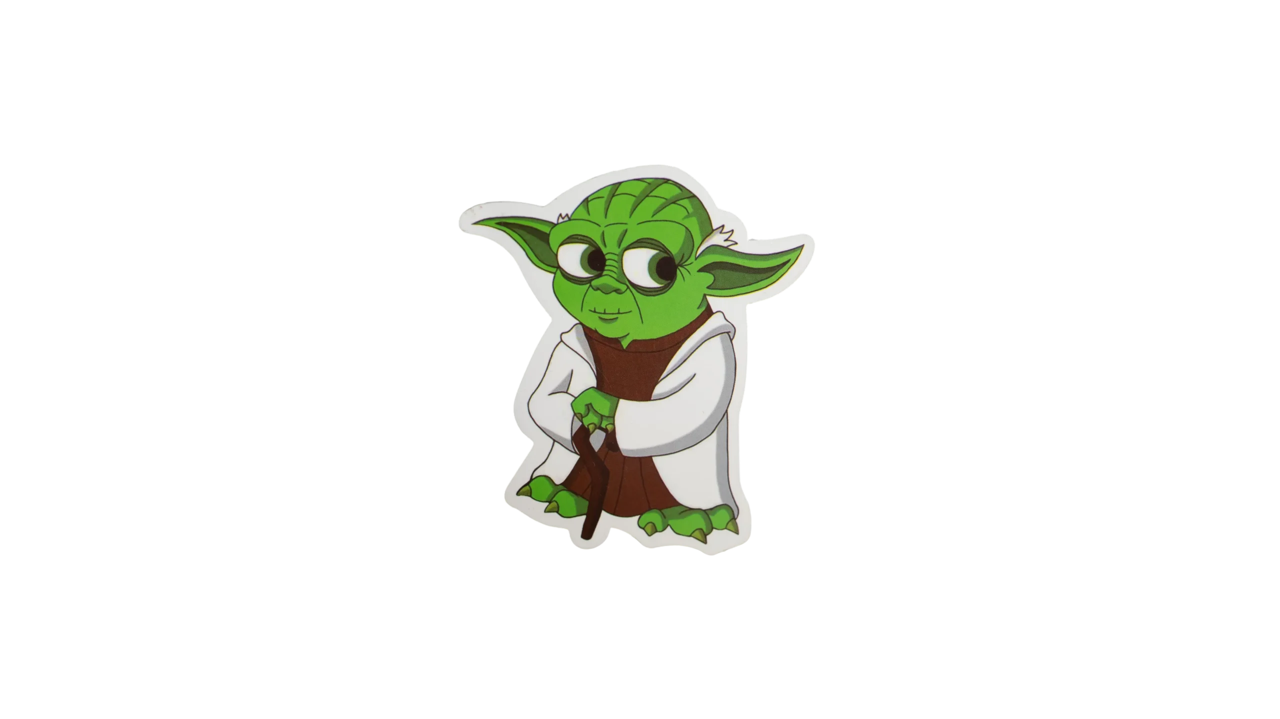 DSC02725 Yoda Sticker - Image 1