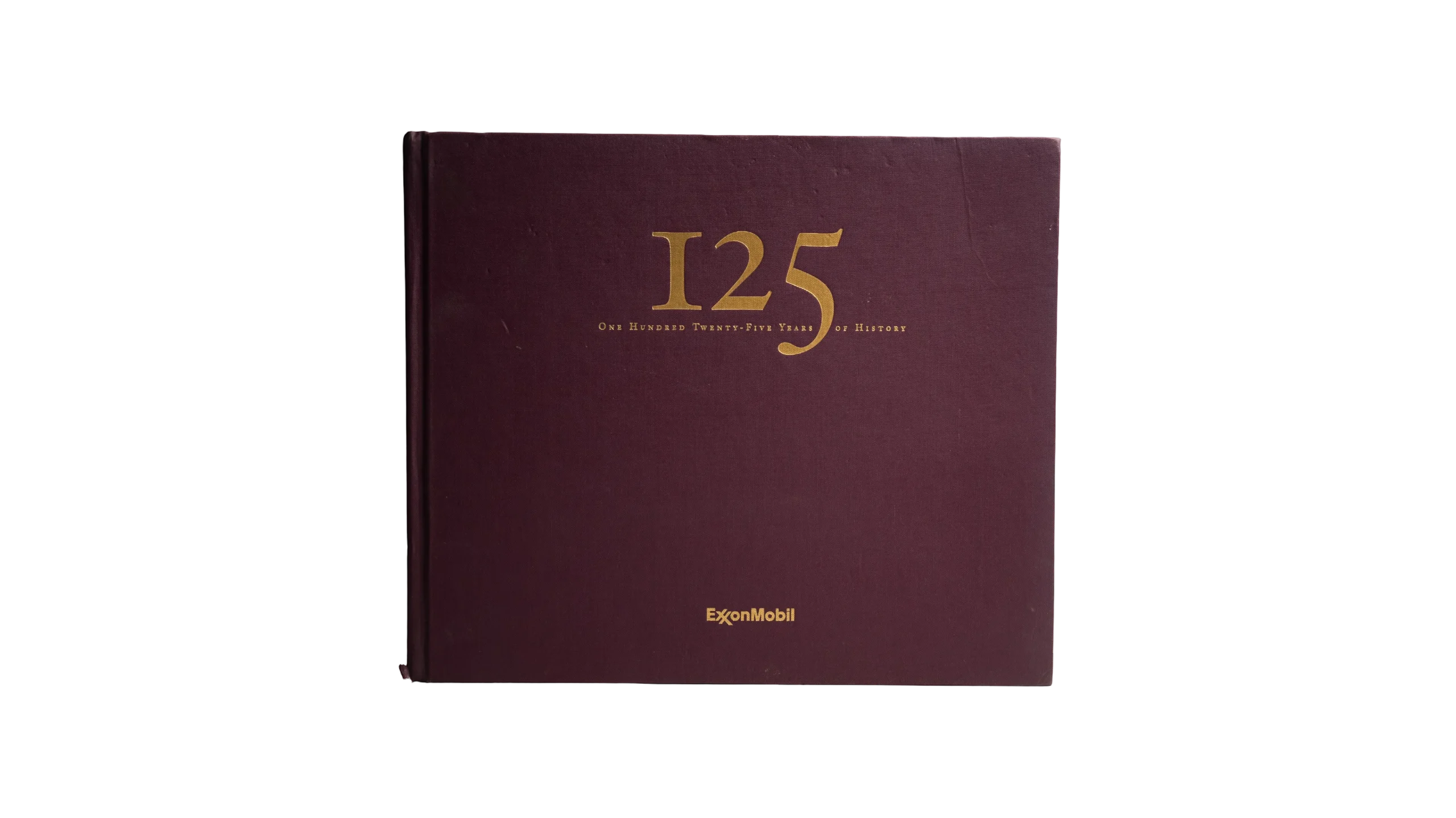DSC03444 ExxonMobil - 125 Years Of History Book - Image 1